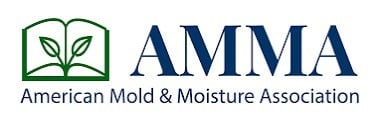 Logo of the American Mold & Moisture Association (AMMA), representing certification and expertise in mold remediation and inspection services.